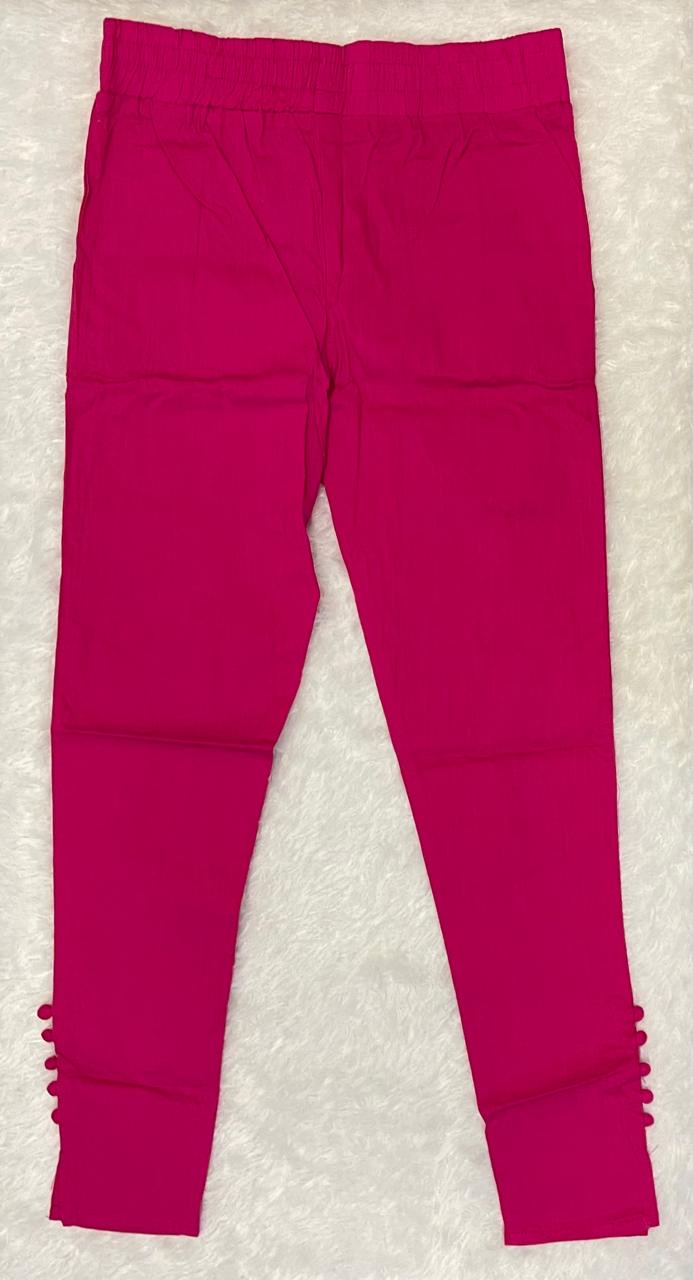 Cigarette Pants [Magenta]