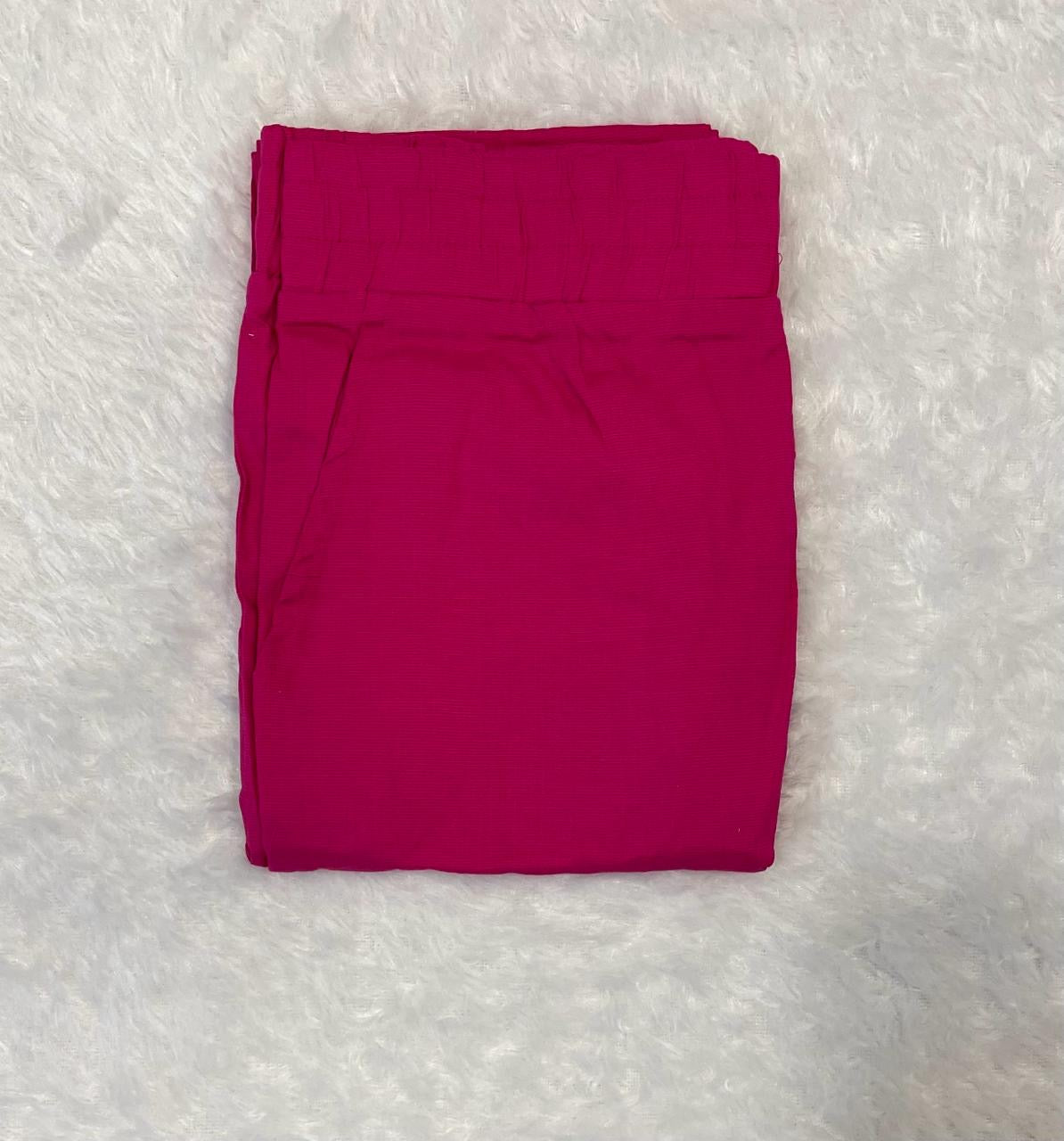 Cigarette Pants [Magenta]