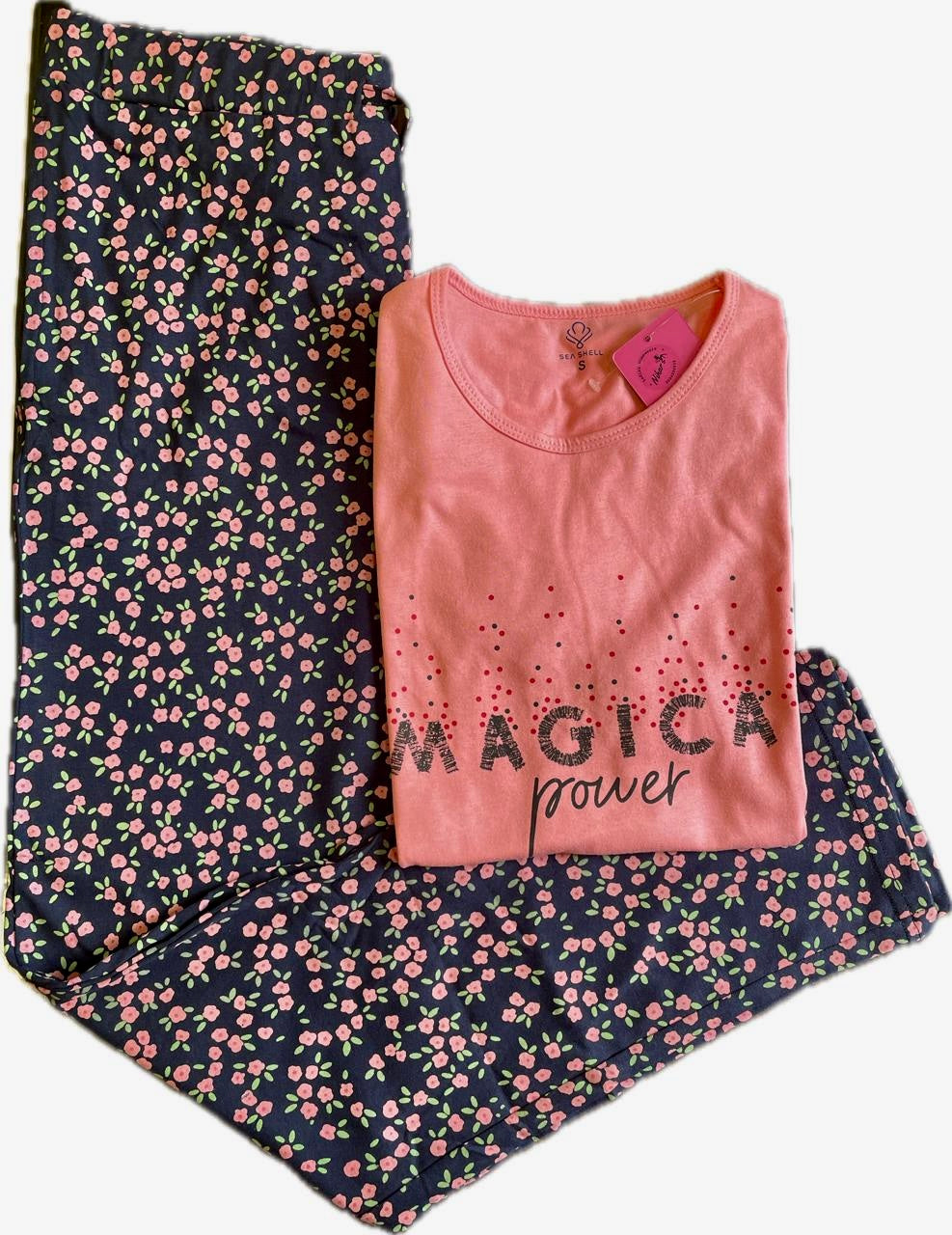 Ladies Cotton Pyjama Set