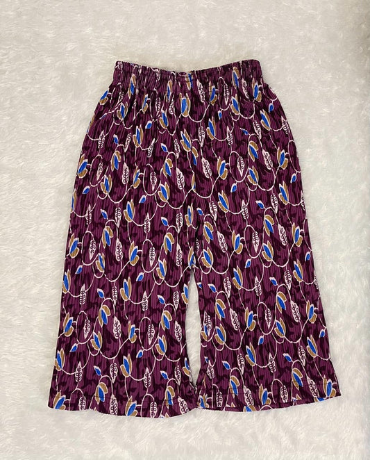 Kids Wrinkle Palazzo Pants