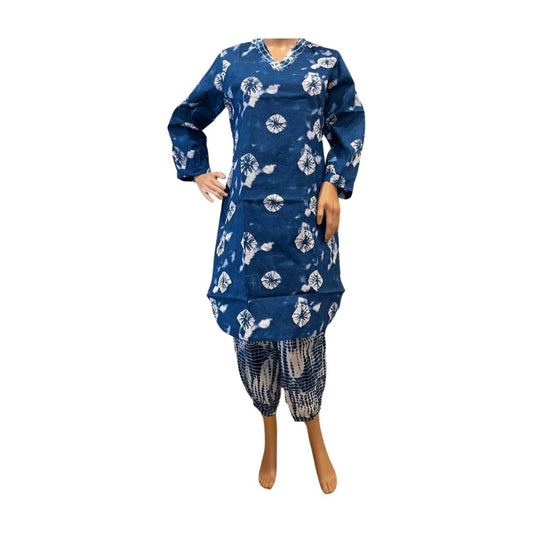 Cotton Kurti Pant Set